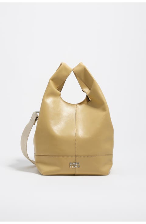 Medium Leather Tote Bag