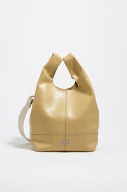 Bimba y Lola Medium Leather Tote Bag