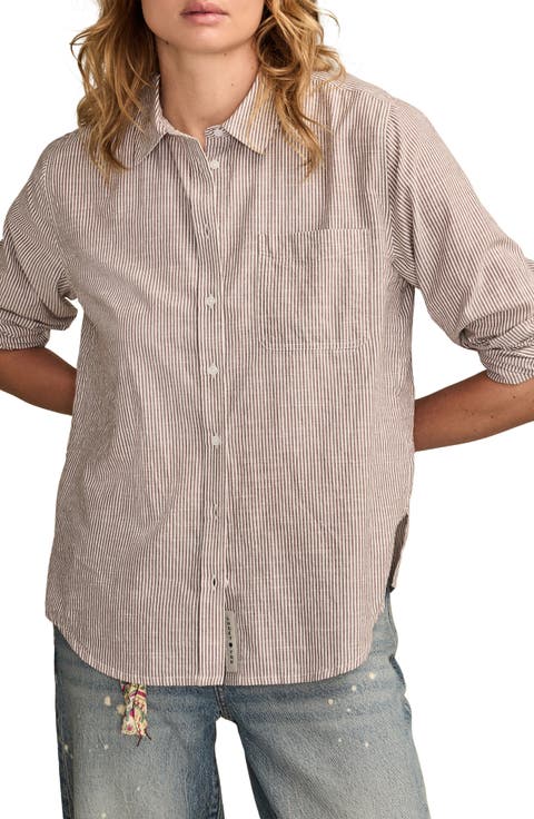 Boyfriend Button-Up Shirt