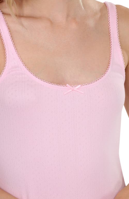 Honeydew Blissful Pointelle Chemise In Tulle