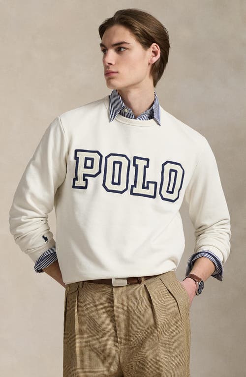 Polo Ralph Lauren Logo Sweatshirt Nevis In White