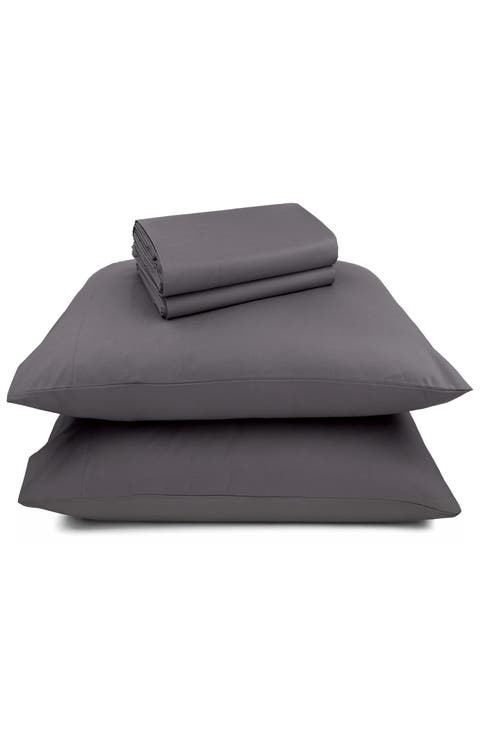 Signature Comfort 100% Egyptian Cotton Cool Percale Sheet Set