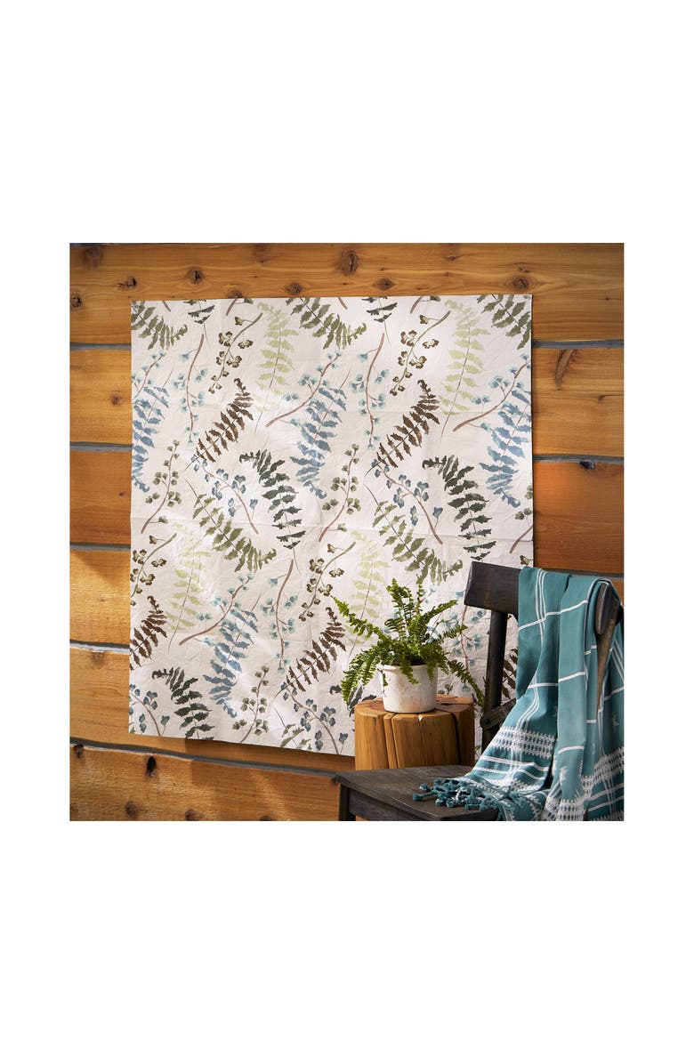 tag Meadow Fern Wall Art Canvas Summer Green Multi Easy Clean, Alternate, color, Green