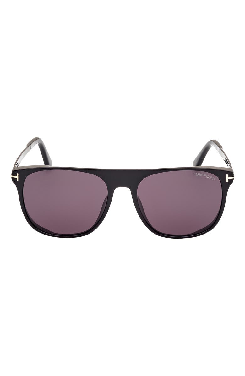TOM FORD Lionel 55mm Square Sunglasses, Main, color, 