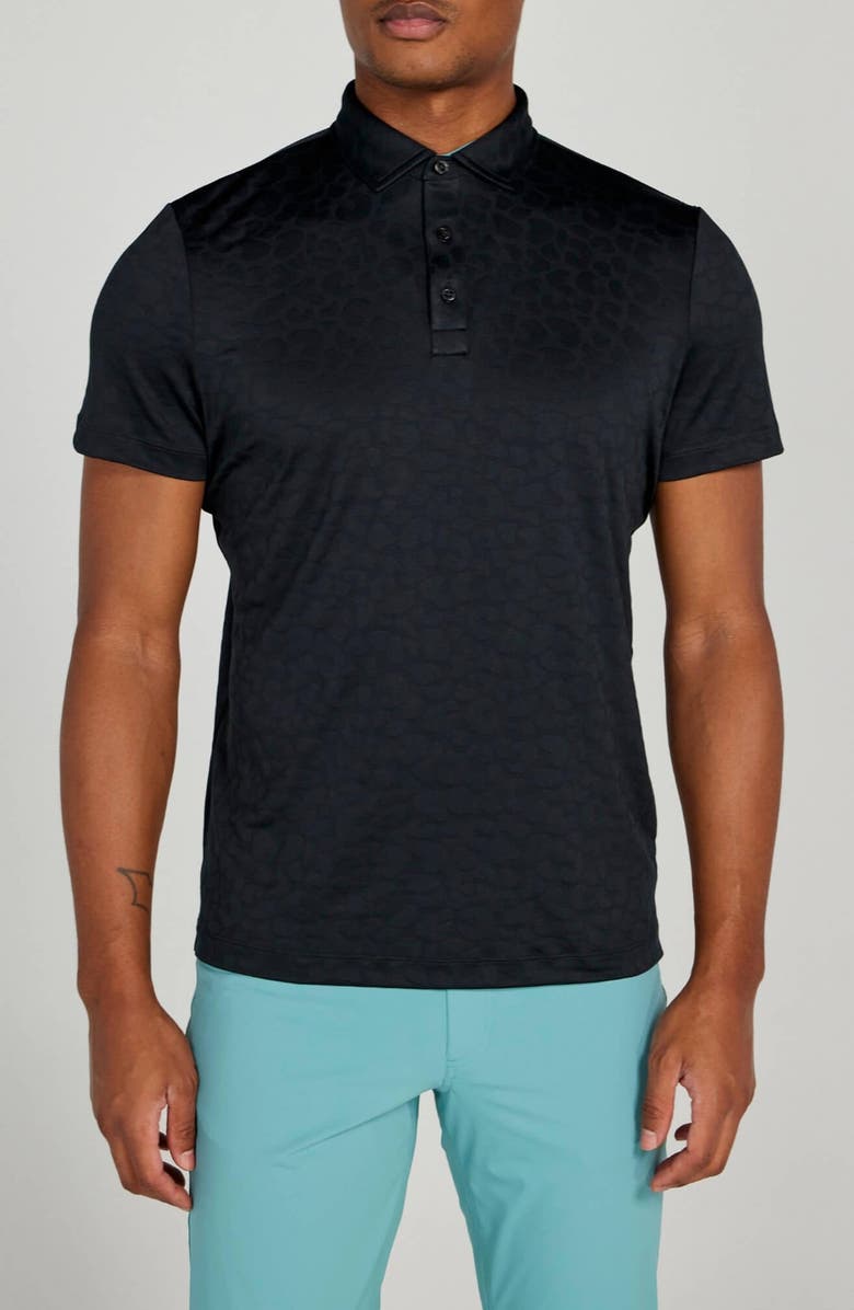 Redvanly Sanborn Splash Pattern Performance Polo, Main, color, 