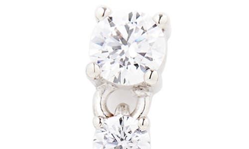 Nadri Loveall 3-pack Linear Drop Earrings In Silver