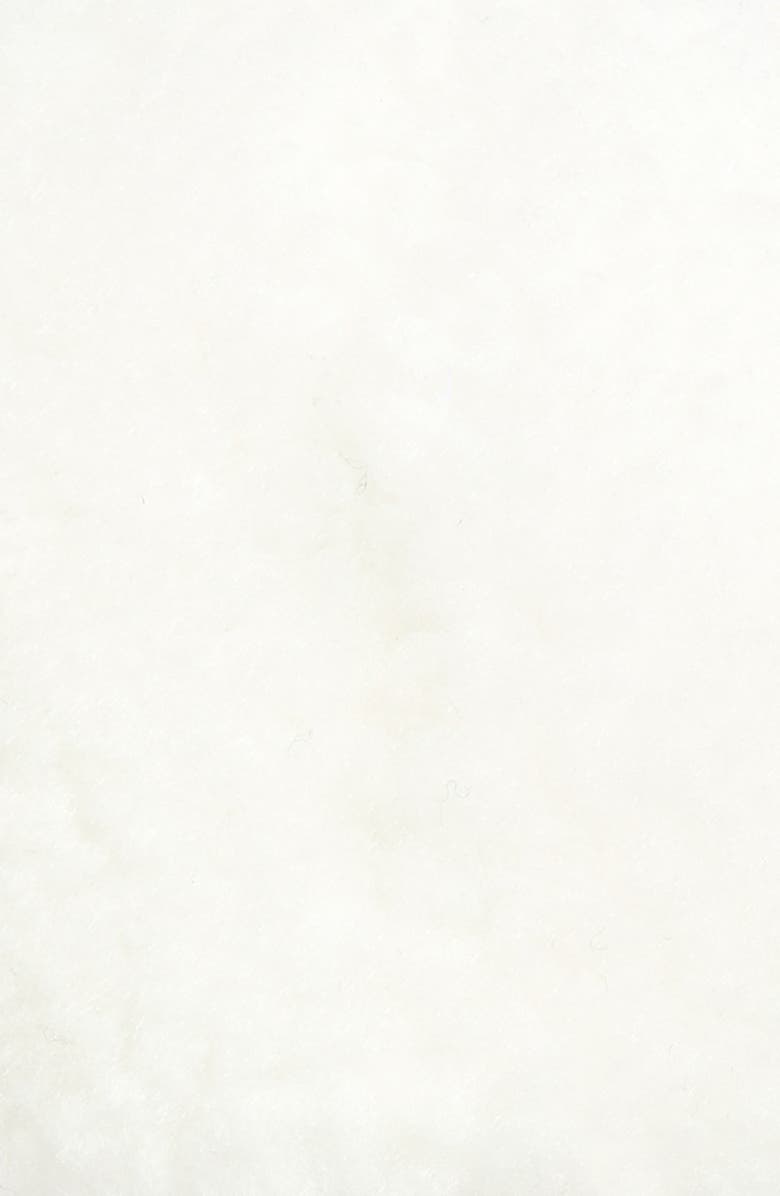 Moncler Kids' Ear Appliqué Fleece Teddy Hat, Alternate, color, White