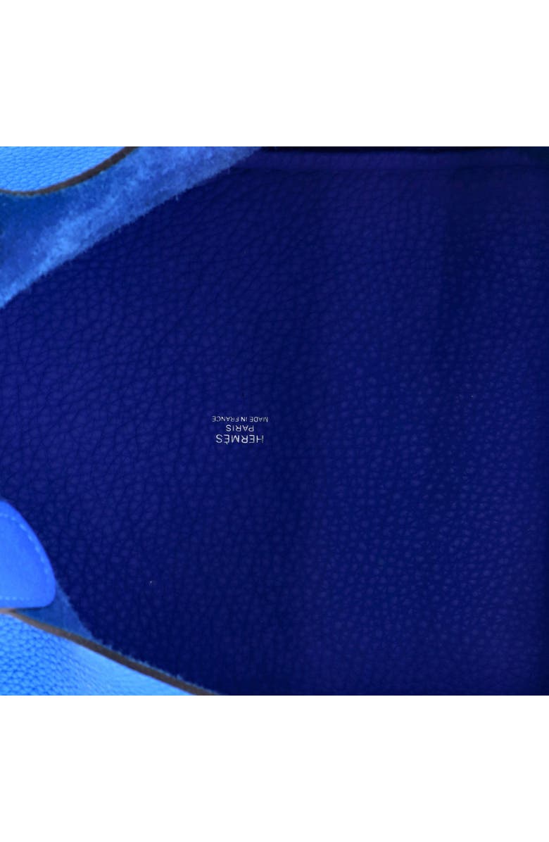 Pre-Owned Hermes Picotin Lock Bag Clemence MM, Alternate, color, Bleu Hydra