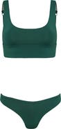 Maaji Brunswick Green Donna Reversible Bikini Top