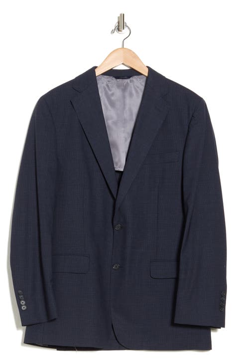 Perfect Classic Fit Wool Blend Sport Coat (Regular & Big)