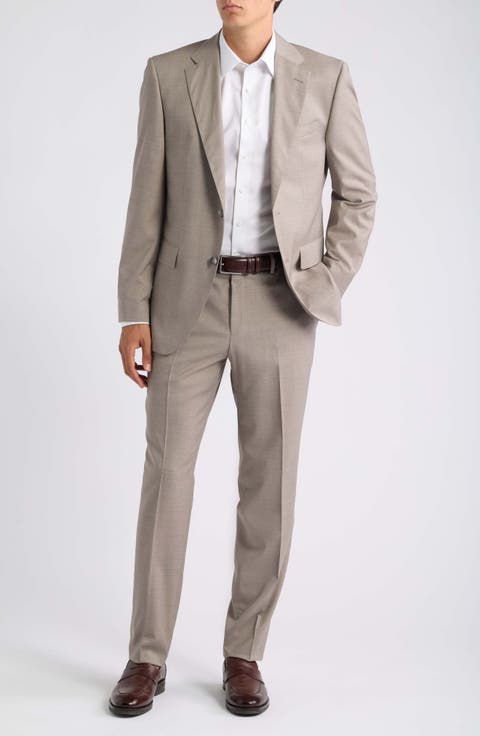H-Jeckson Two-Button Wool Suit