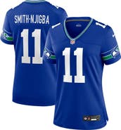 Nike Women's Nike Jaxon Smith-Njigba Royal Seattle Seahawks Throwback Player Game Jersey