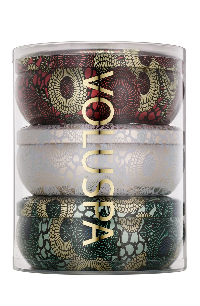 Voluspa Japonica Set of 3 3-Wick Tin Candles (Limited Edition) (Nordstrom Exclusive) $84 Value, Main, color,
