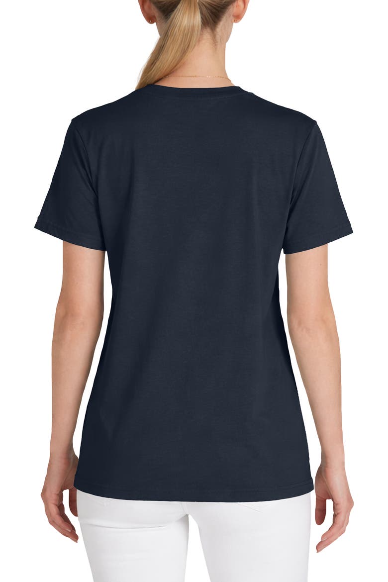 Womens Lil Cherry Jersey Tee, Alternate, color, Navy Blue