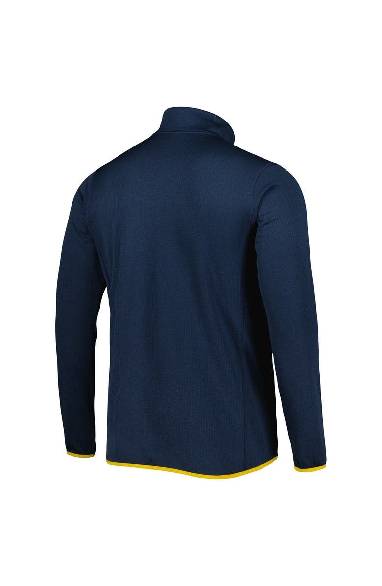 Columbia Men's Columbia Navy West Virginia Mountaineers Park View Omni-Wick Half-Zip Top, Alternate, color, 