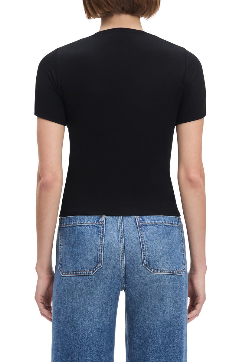 Favorite Daughter The Penny Crewneck T-Shirt, Alternate, color, Black