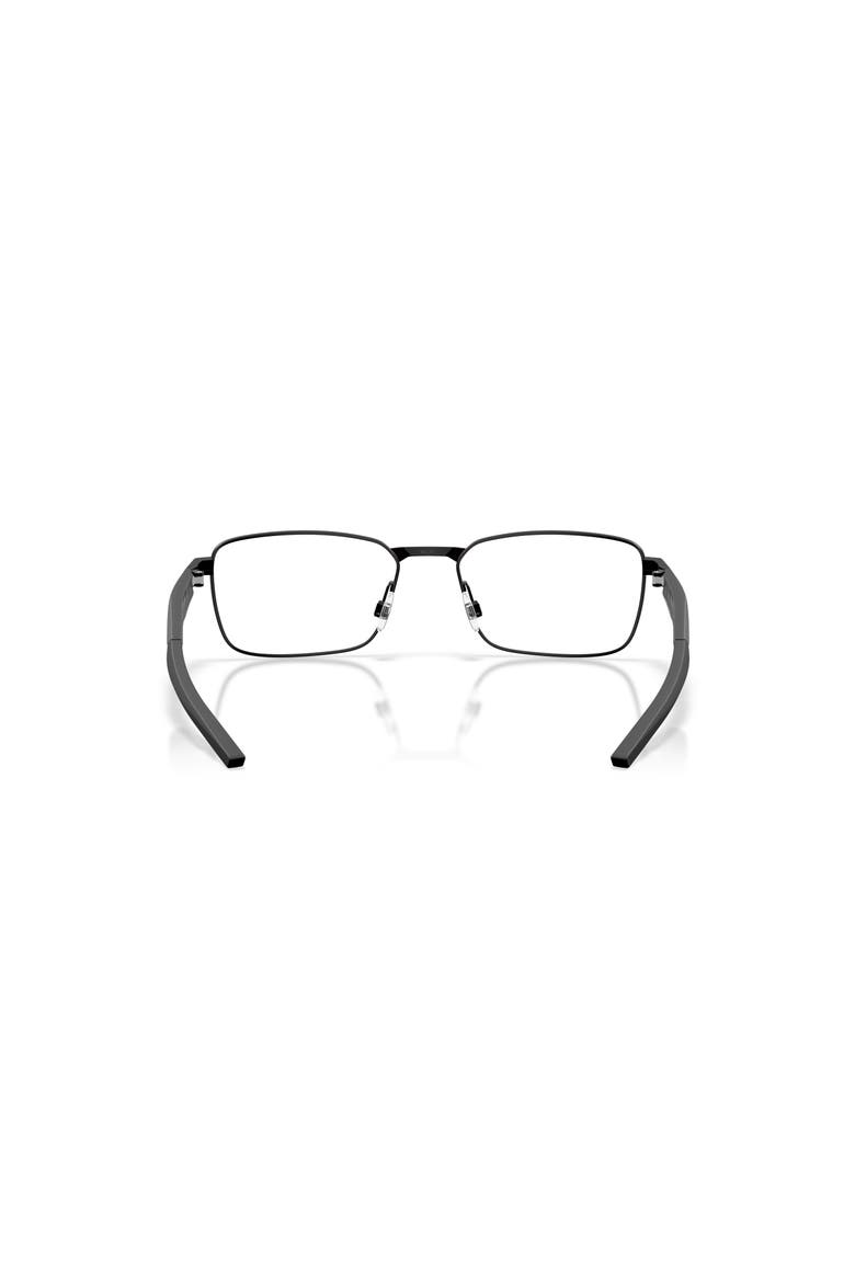 54mm Rectangle optical glasses, Alternate, color, Black