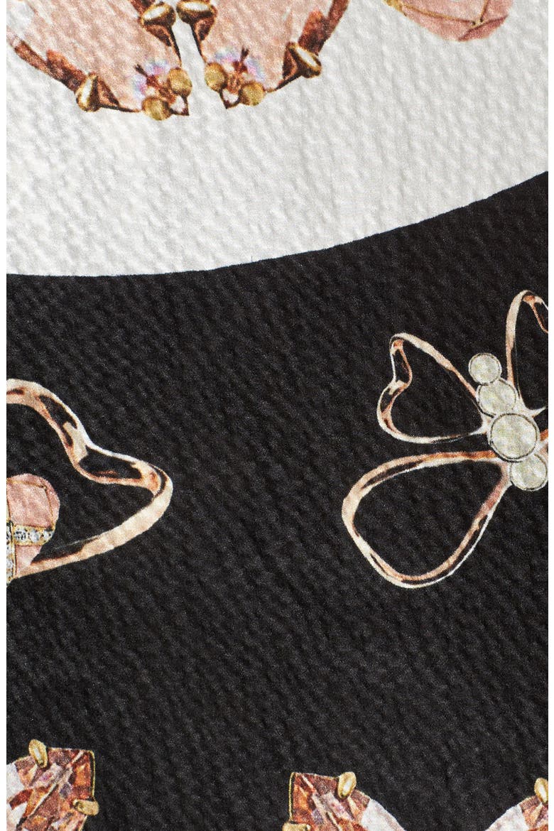 Queen Bee Silk Cape Scarf, Alternate, color, 00-BLACK