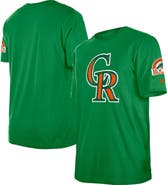 New Era Men's New Era  Kelly Green Colorado Rockies St. Patrick's Day Shamrock Fill T-Shirt
