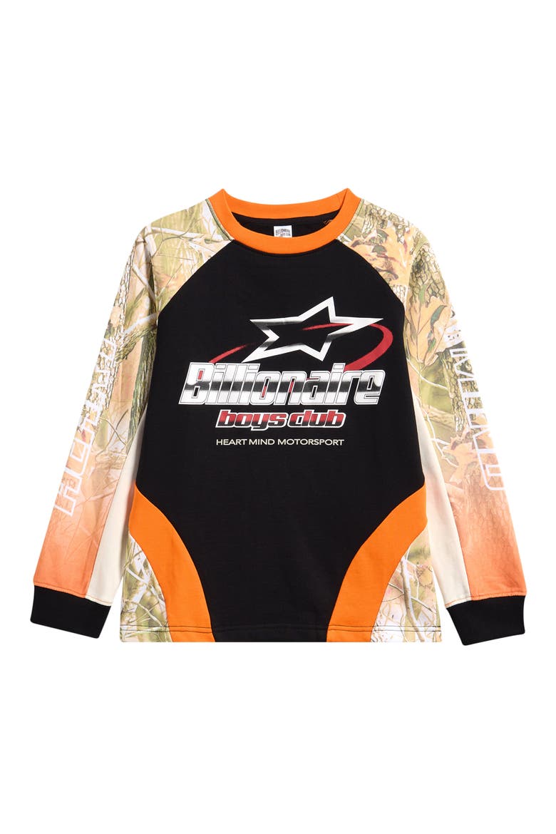 BB Motorsport Long Sleeve T-Shirt, Main, color, BLACK
