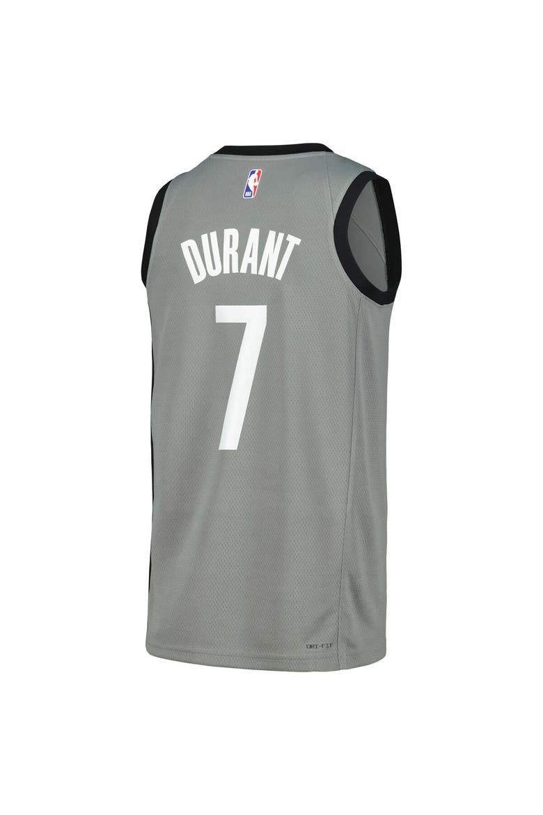 Men's Nike Kevin Durant Gray Brooklyn Nets Swingman Player Jersey - Statement Edition, Alternate, color, Gray