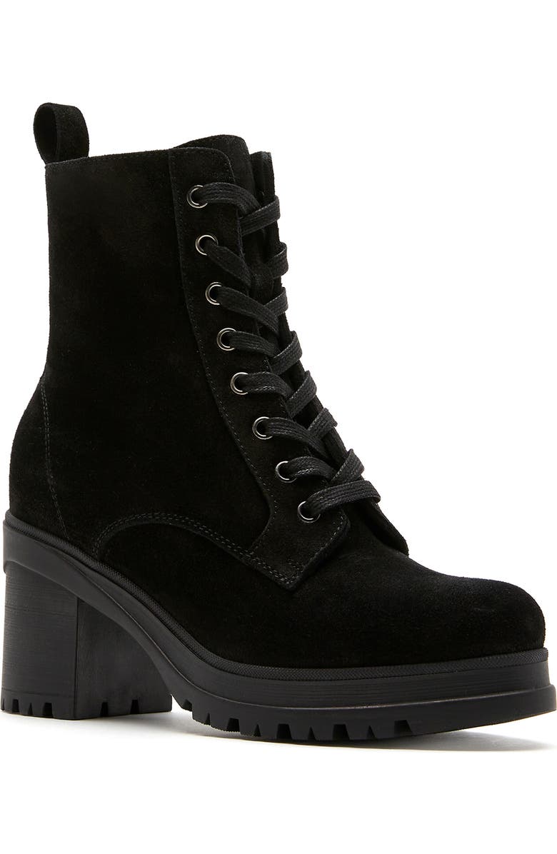 La Canadienne Pumpkin Bootie, Main, color, Black