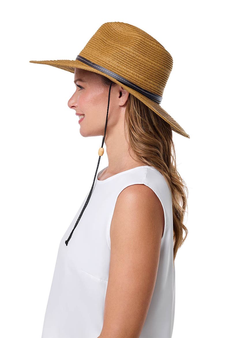Women's Tempe Sun Hat with Chin Cord, UPF 50+ Sun Protection, Alternate, color, Tan