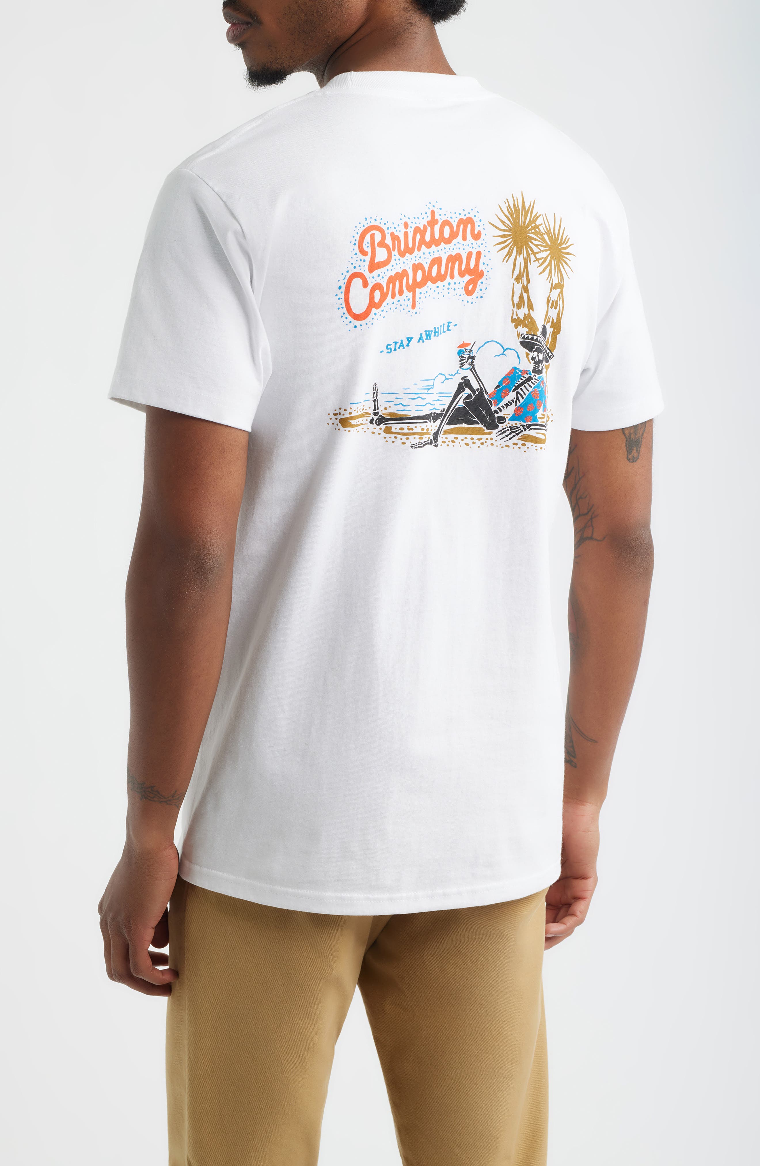 Stay While Cotton Graphic T-Shirt - image 2