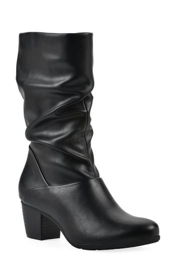 Cliffs By White Mountain Angelie Slouch Boot In Black