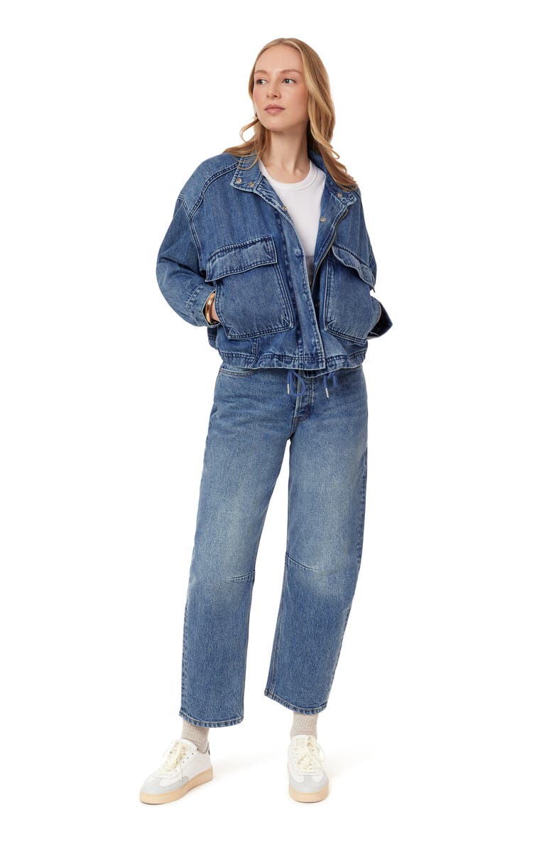 Scotch & Soda Cropped Utility Jacket, Alternate, color, Flatiron