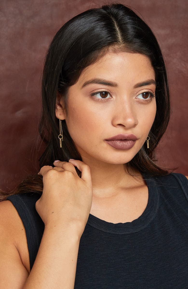 ABLE Apollo Ear Threader Earrings, Alternate, color,