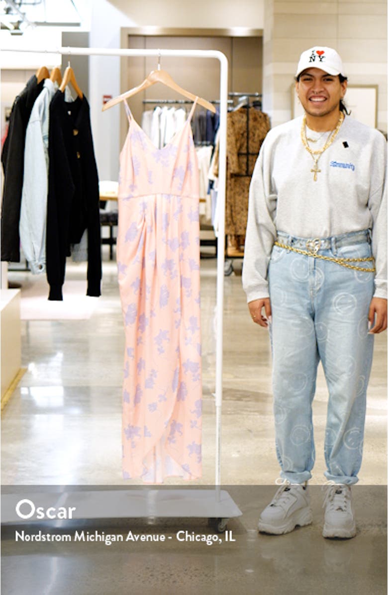 Faux Wrap Camisole Dress, sales video thumbnail