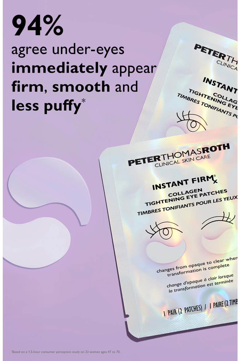 Instant FirmX Collagen-Infusion Tightening Eye Patches, Alternate, color, NO COLOR