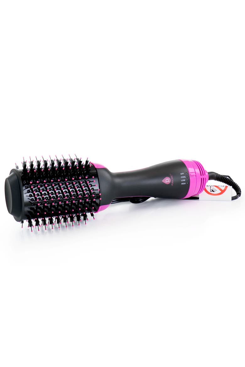 TCA1900 One Step Hair Dryer and Volumizer Brush, Alternate, color, Black
