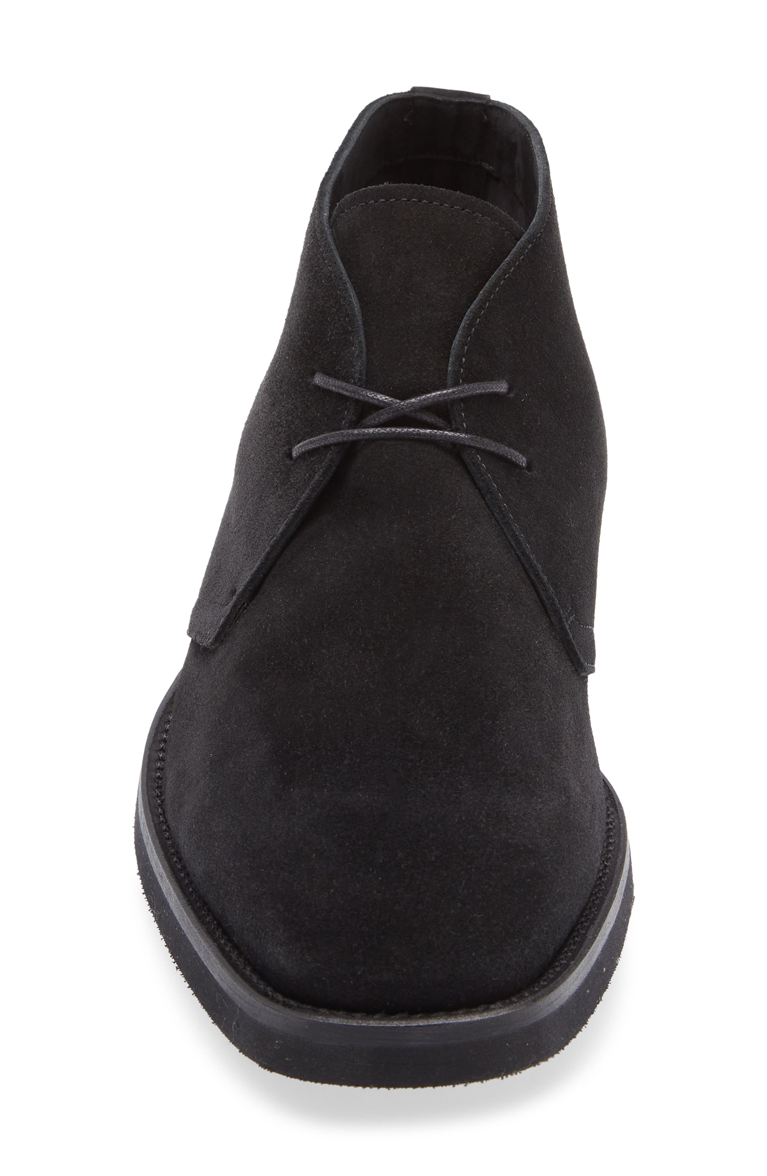 TOM FORD Suede Desert Boot, Alternate, color, Black