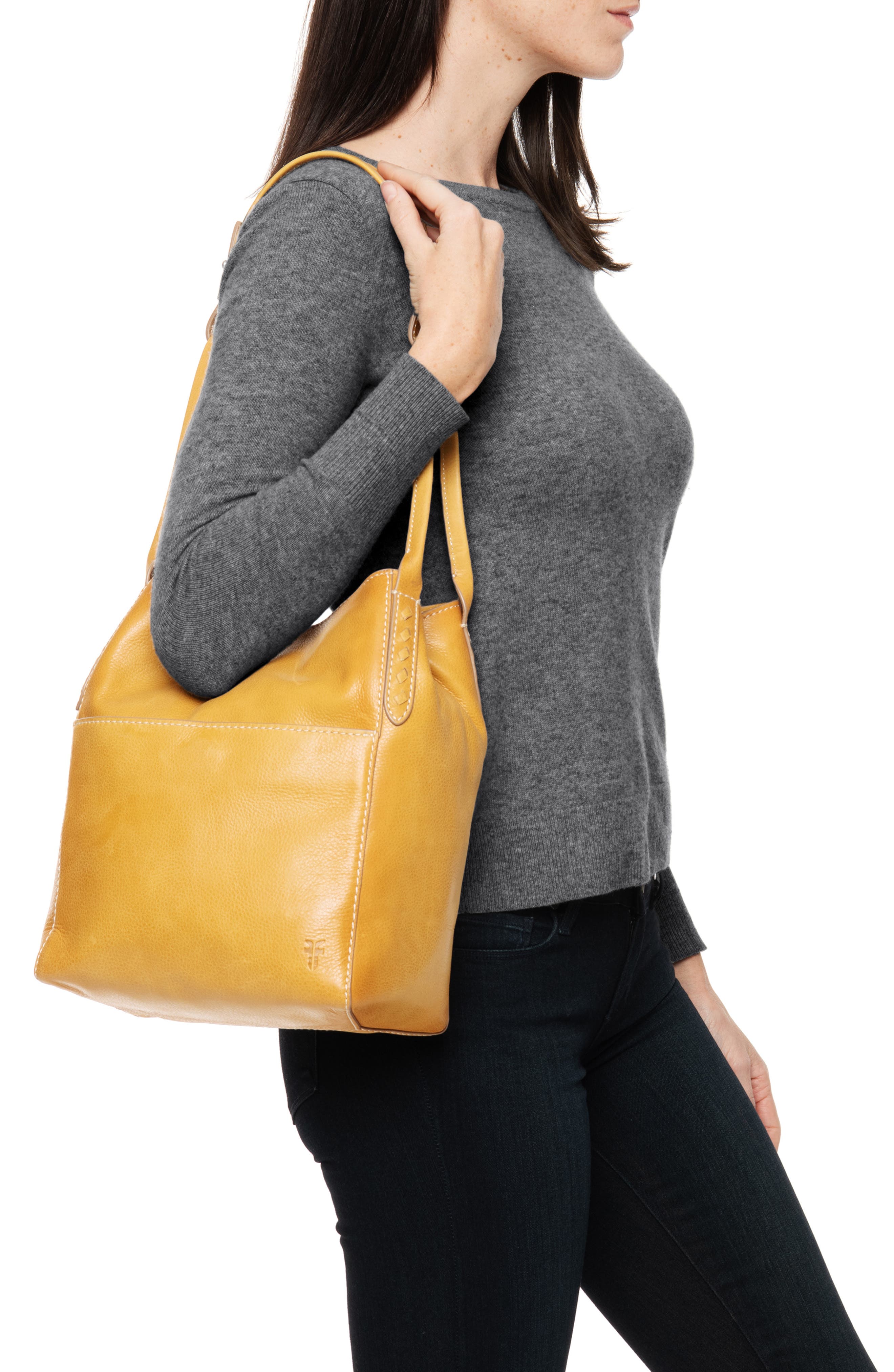 Reed Hobo Bag, Alternate, color, SUNFLOWER