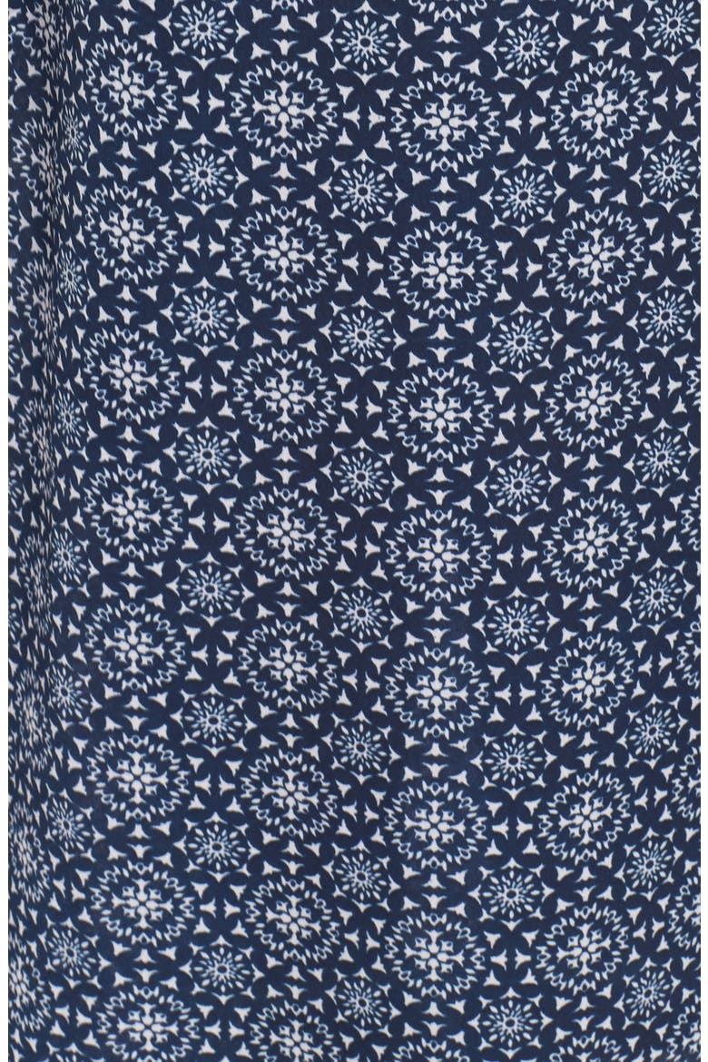 Print Cover-Up Maxi Dress, Alternate, color, GALAXY NAVY/ WHITE