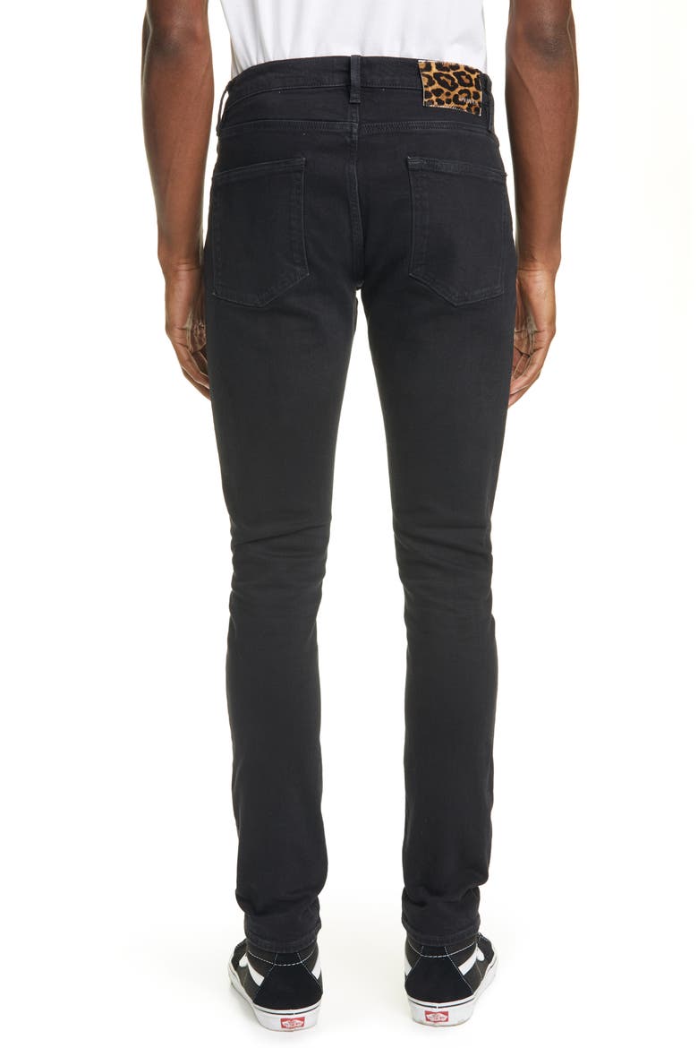 Skinny Onyx Rise Jeans, Alternate, color, BLACK