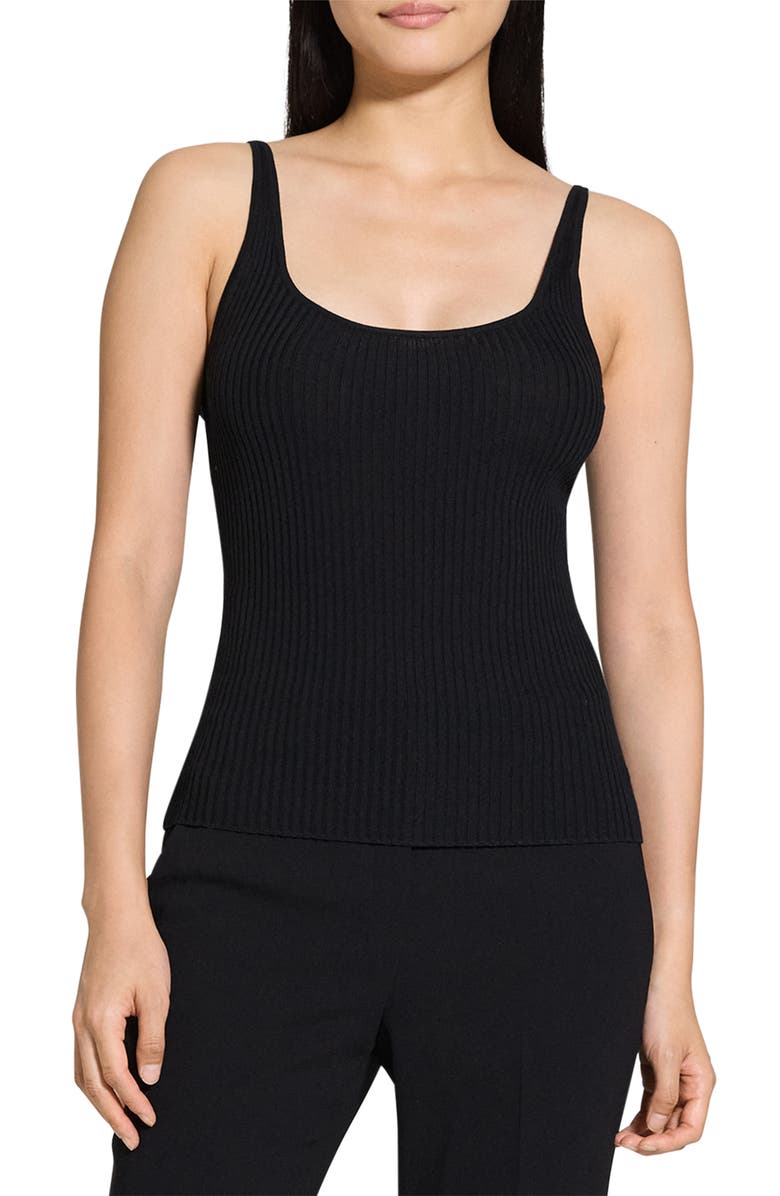 Theory Regal Merino Wool Rib Tank, Main, color, 