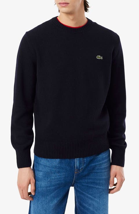 Classic Fit Merino Wool Crewneck Sweater