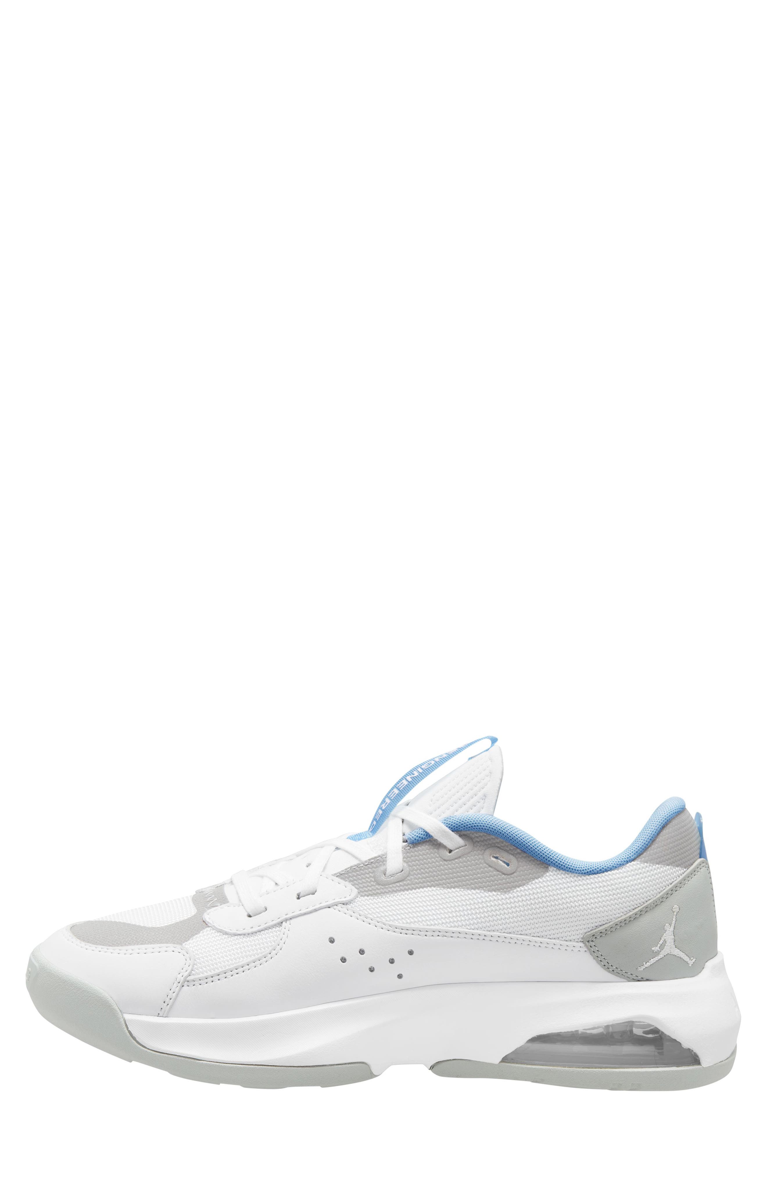 Jordan Air 200E Sneaker, Main, color, WHITE/ BLACK/ BLUE/ SILVER