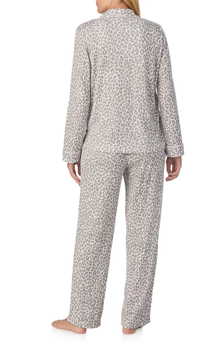 Kate Spade New York print pajamas, Alternate, color, White/ Animal