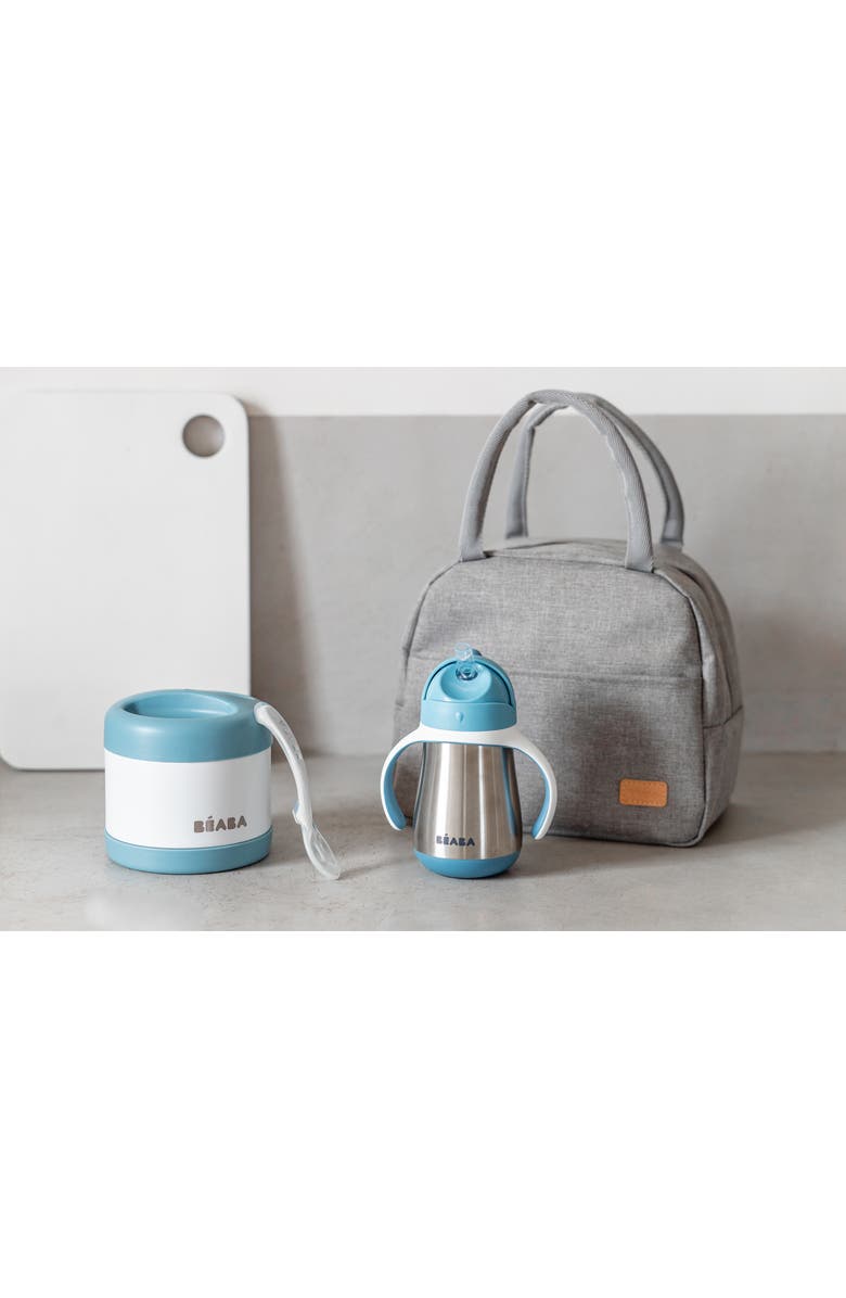 BEABA Kids
 On-the-Go Insulated Lunch Bag 
Meal Set, Alternate, color, 