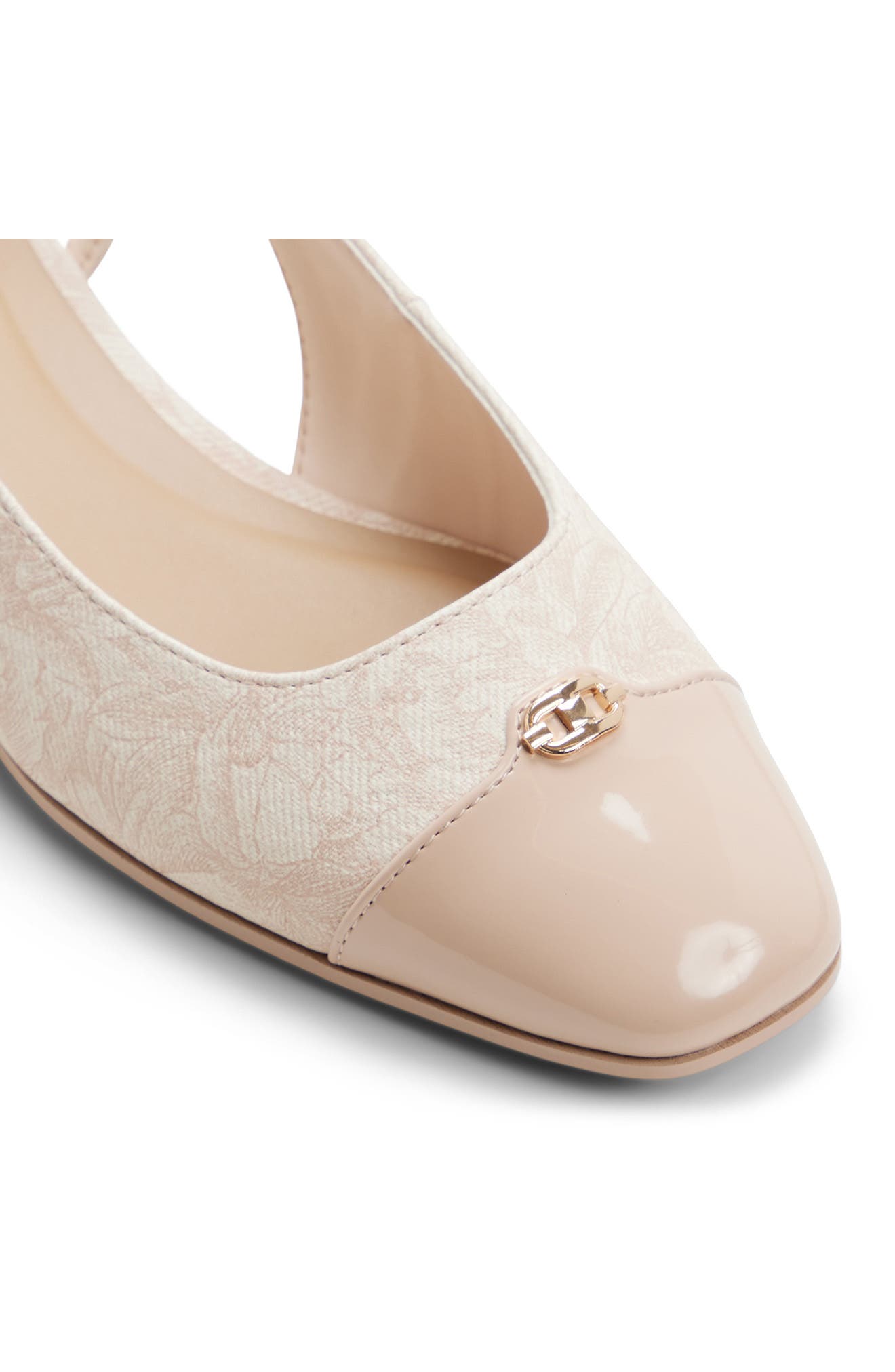 Maree Slingback Cap Toe Pump, Alternate, color, BARELY PINK