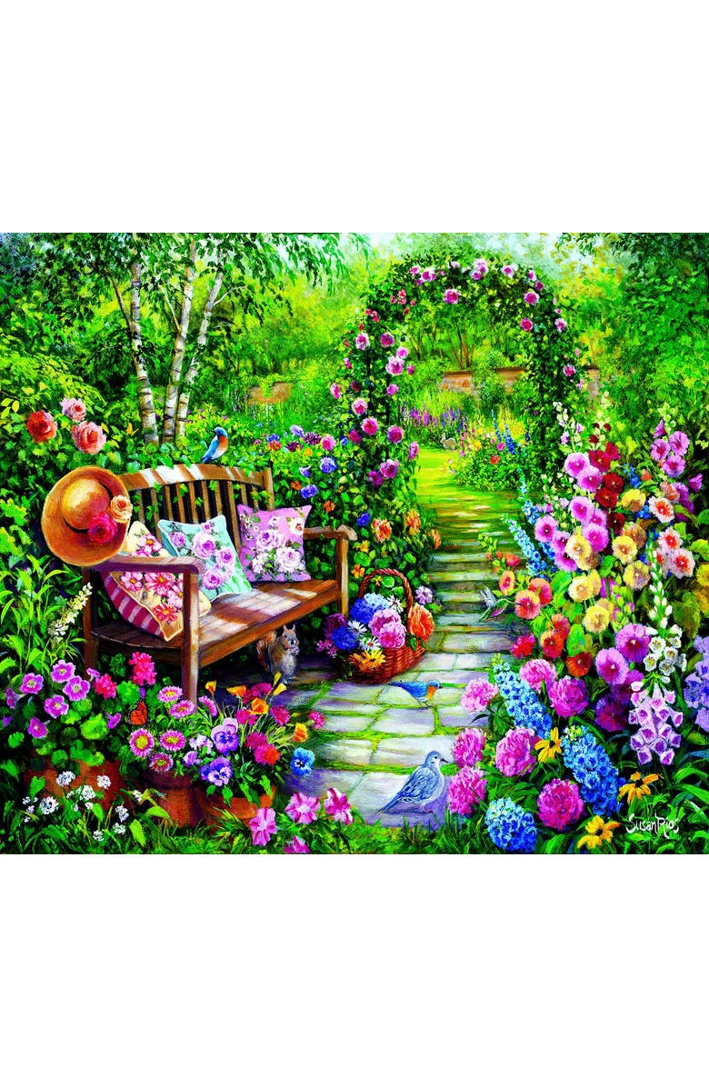 Sunsout Kim's Garden 1000 piece Jigsaw Puzzle for Adults, Alternate, color, Multicolor