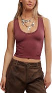 Free People Clean Slate Crop Tank