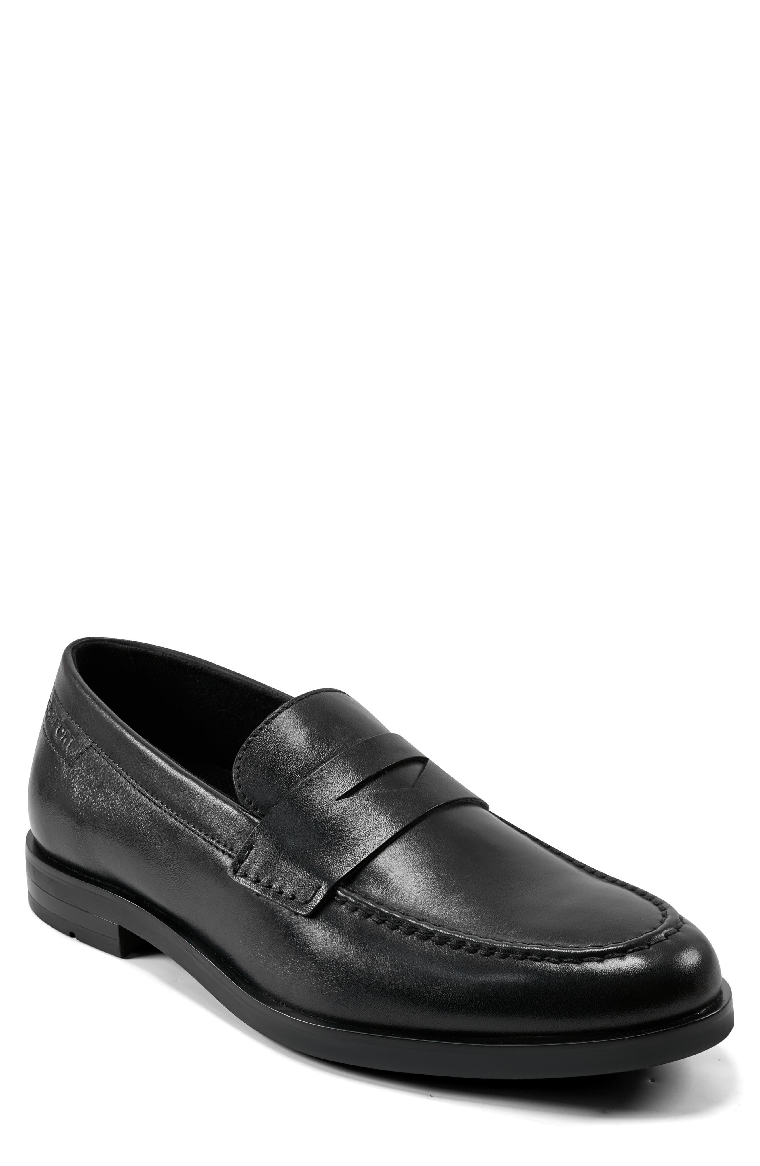 Rockport Sutton Penny Loafer, Main, color, Black