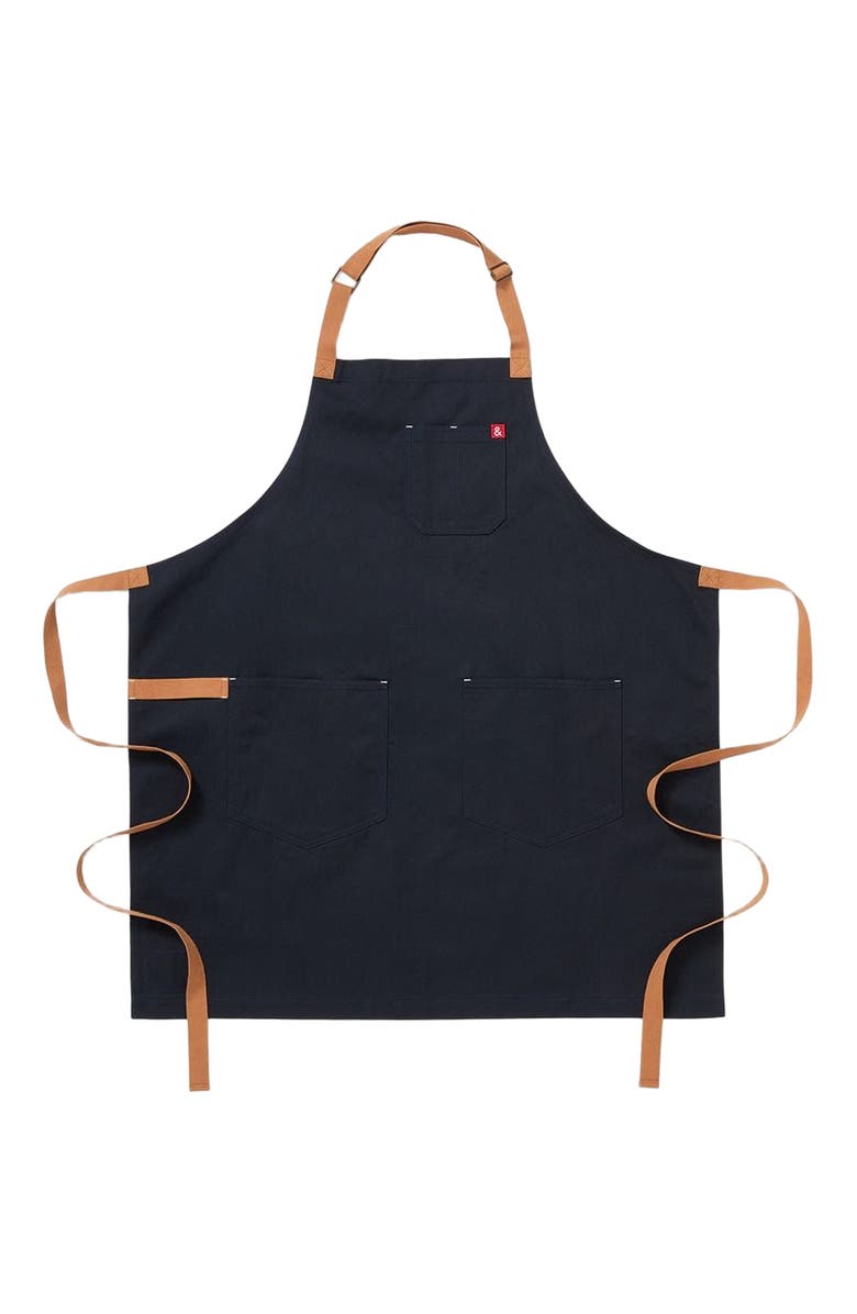 Hedley & Bennett The Essential Apron - Midnight Cider Blue, Main, color, Midnight