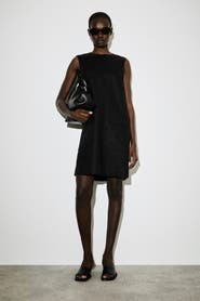 COS Linen Mini Shift Dress