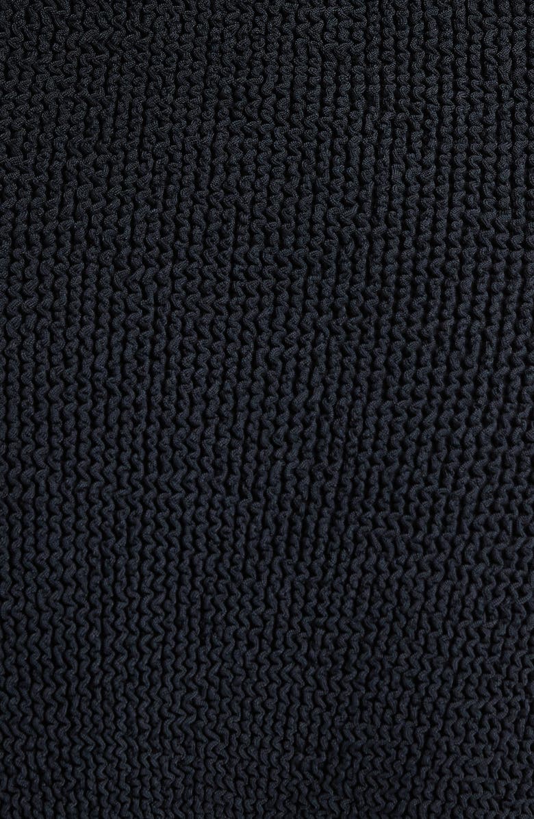 Hunza G Jamie Twist Two-Piece Swimsuit, Alternate, color, Black